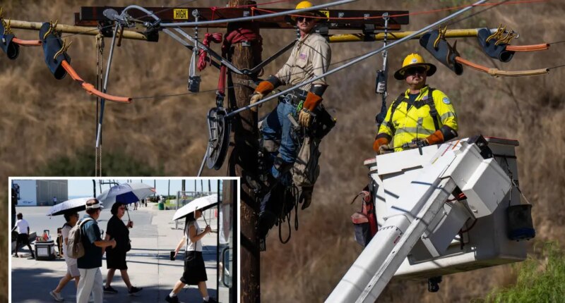 Power giants issue urgent warning to Californians as scorching heatwave hits