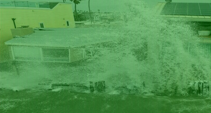 Powerful storm batters California as homes crumble into the ocean