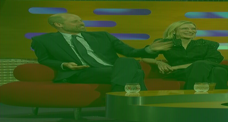 Prince William proves he's king of the sofa on Graham Norton