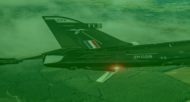 RAF jet that crashed into the ground 'was flying without fuel cap'