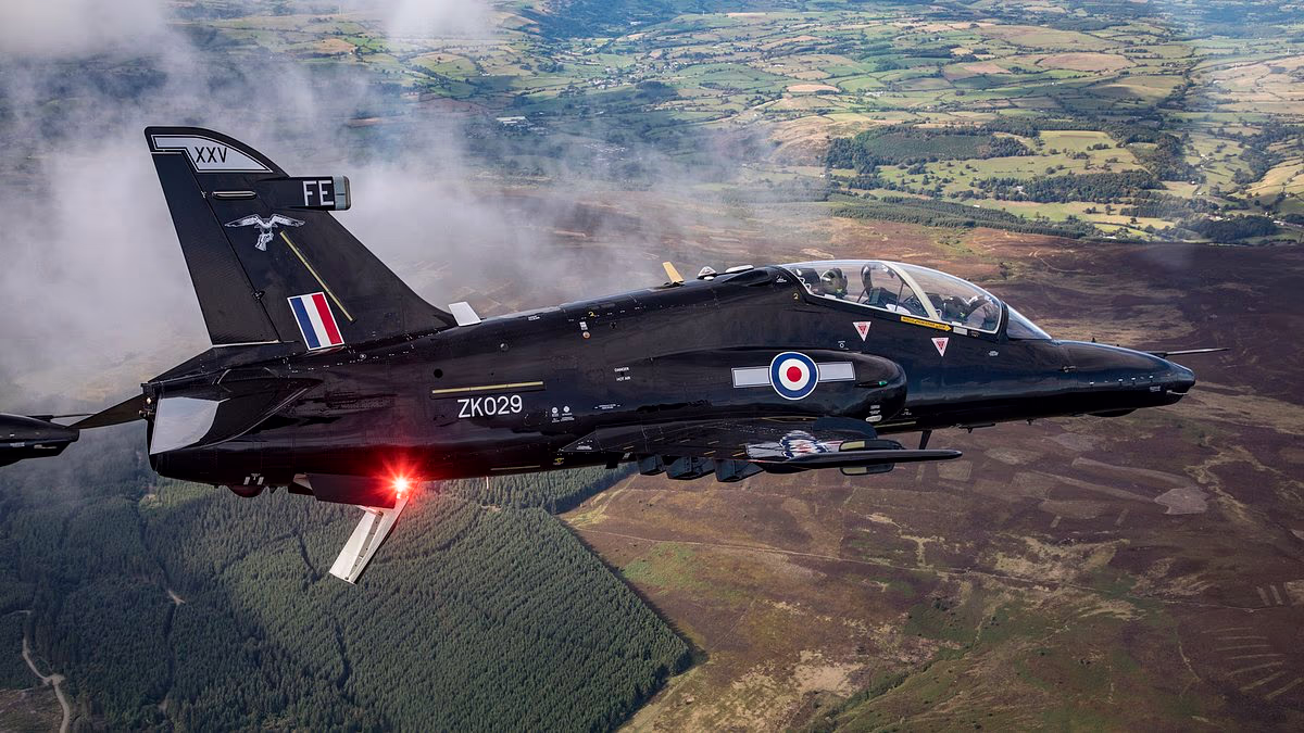 RAF Jet That Crashed Into Ground Was Flying Without Its Fuel Cap