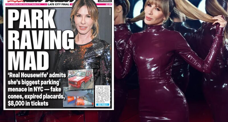 Real Housewives' star Carole Radziwill vows to buy 'every copy' of The Post front page exposing her scofflaw parking