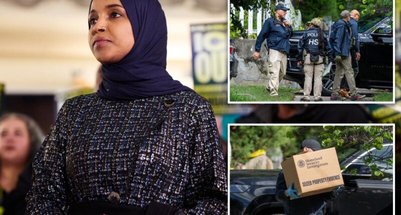 Rep. Ilhan Omar's phone seized by feds during DHS raid tied to potential immigration fraud