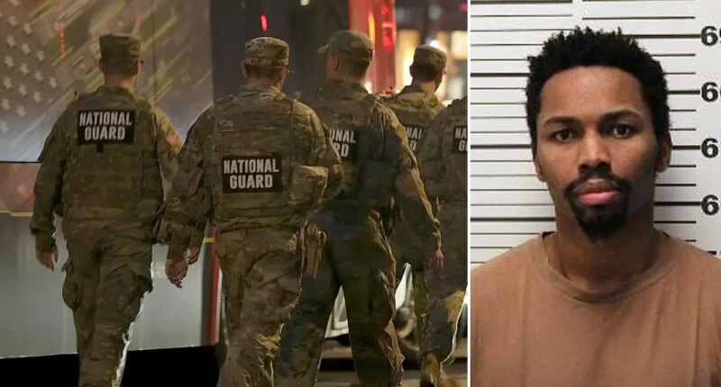 Repeat offender accused of shooting National Guard member has lengthy history with the law, records show