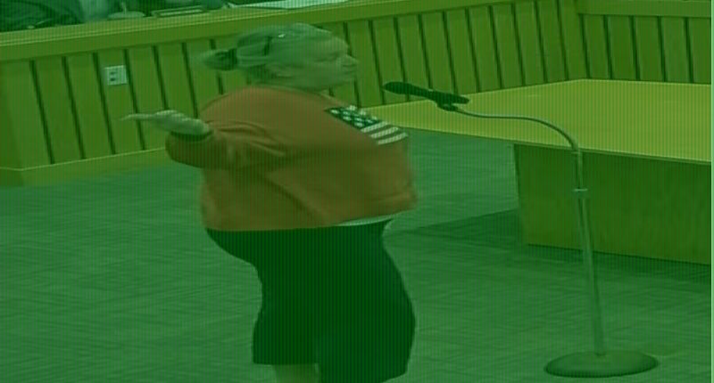 Rude mayor attacks woman during fractious council meeting