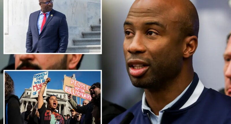 Samuels meets with fire alarm pulling Jamaal Bowman after disastrous townhall