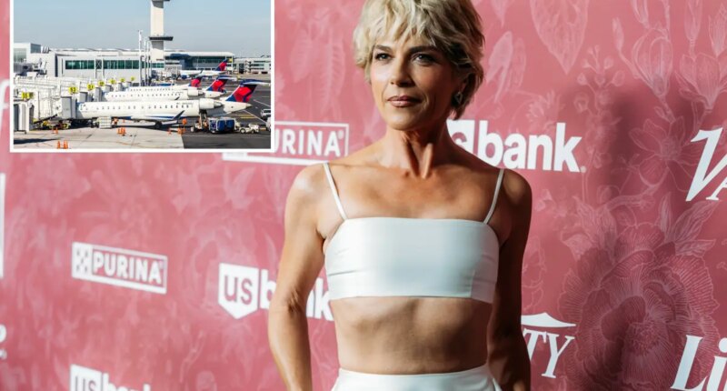 Selma Blair arrested for allegedly slugging flight attendant, biting another on NYC-bound flight; FBI investigating