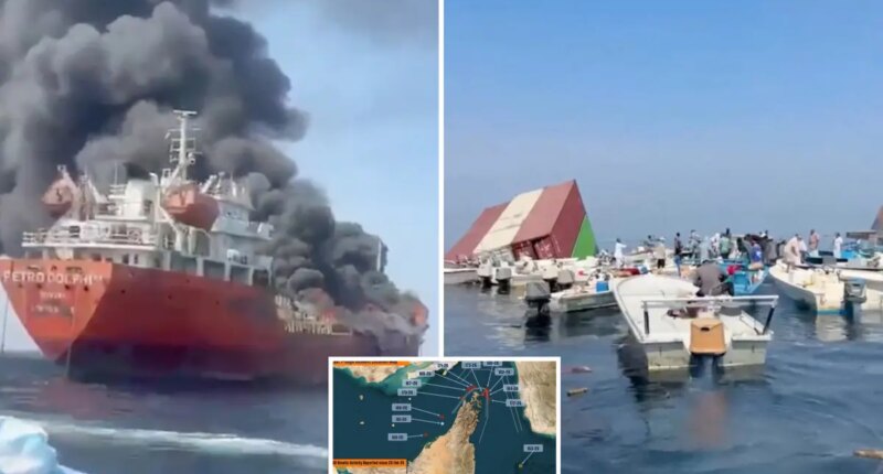 Ship attacks in Strait of Hormuz hit record high since Iran war began