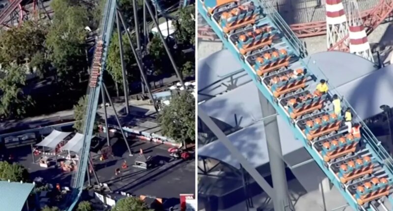 Six Flags parkgoer killed after falling off Goliath roller coaster in Georgia: report