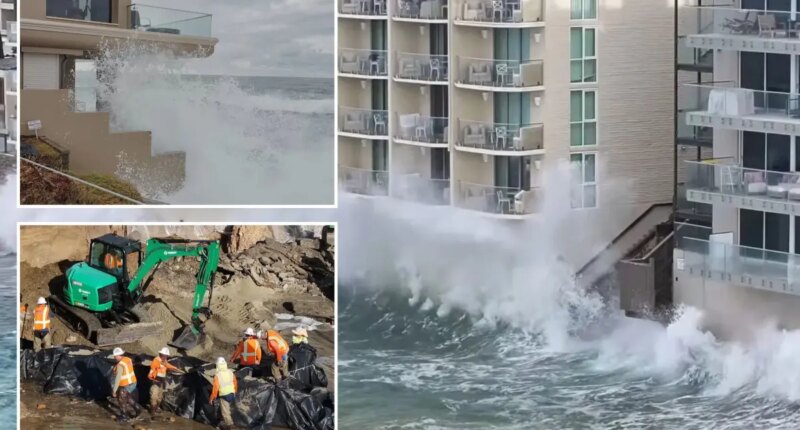 Southern California coastal flooding threatens Laguna Beach resort as king tides loom