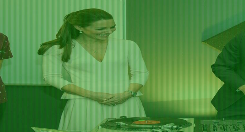 Stick to the day job, Wills! Moment royal tried his hand at DJing... only for Kate to prove she had a natural talent for it - after Prince said he once dreamt of being behind the decks