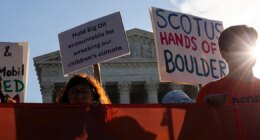 Supreme Court wrestles with energy companies' bid to block major climate-change lawsuit