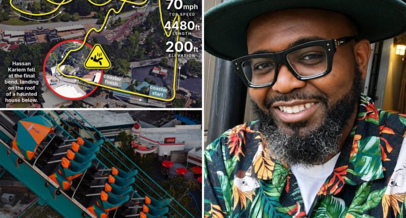 Surprising reason Six Flags 'Goliath' coaster was closed just hours before teacher's fatal plunge, witness reveals