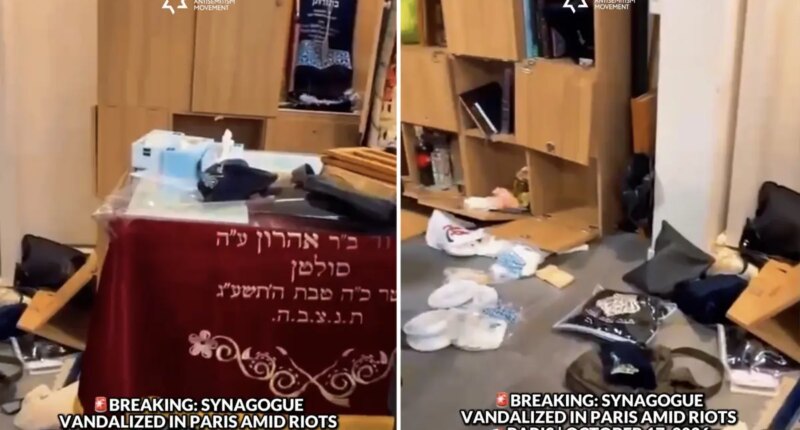 Synagogue ransacked, Jewish businesses hit during French riots