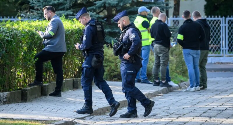 Teen wearing helmet camera kills worker at Polish school amid fears of copycat attacks