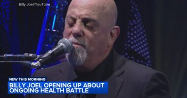 The 'Piano Man' Billy Joel says he can't drive, perform in new health update