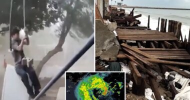 Tropical Storm Rachel rips apart SoCal boardwalk, mandatory evacuation ordered