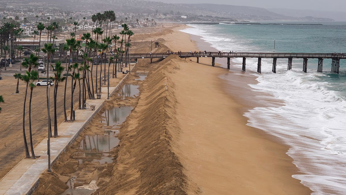 Tropical Storm Rachel Forces Closure of Iconic California Beach