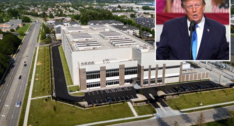Trump defends data centers in Ohio, warns they’ll go to China if US turns them away