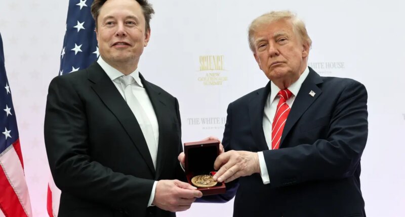 Trump honors Elon Musk, Jensen Huang and other top tech CEOs with prestigious science award