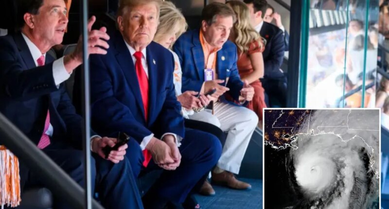 Trump not attending Alabama-Georgia game over Hurricane Isaias