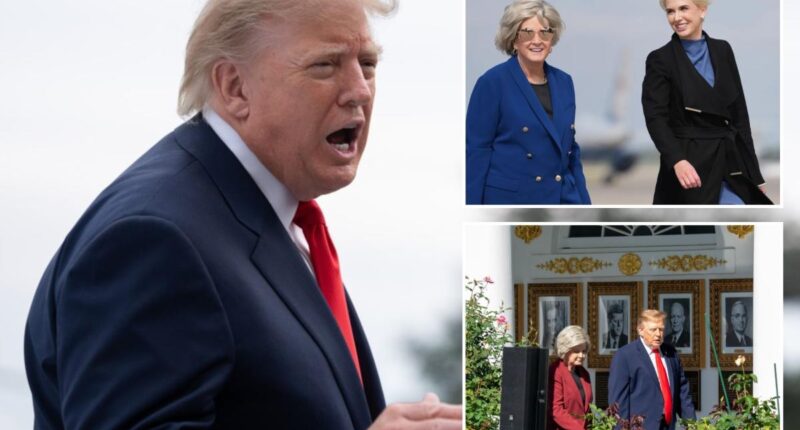 Trump stands by Susie Wiles as infighting consumes jittery White House ahead of midterms