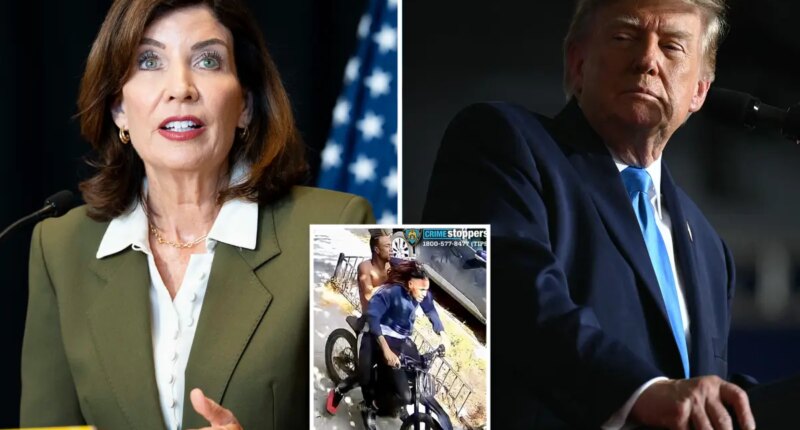 Trump to rip NY Gov Hochul for immigration at Syracuse rally after NYPD detective stabbing, Bronx ICE shooting