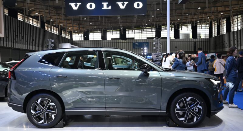 Volvo Cars stock falls 24% amid China, U.S. slump and fresh job cuts