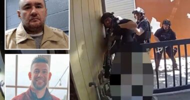 Wheelchair-bound felon shoots 2 cops before SWAT team takes him out in heart-stopping bodycam video