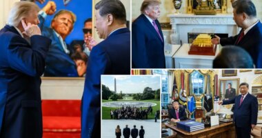 White House releases behind-the-scenes photos of Chinese President Xi Jinping's state visit