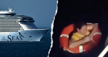 Woman found floating in sea after going overboard Royal Caribbean ship