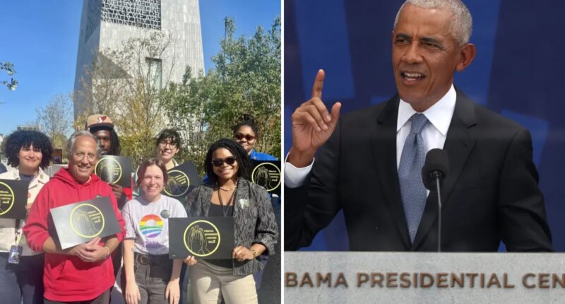 Workers at Obama's 'Death Star' library strike back, vow to unionize over benefit cuts, 'increasing workloads'