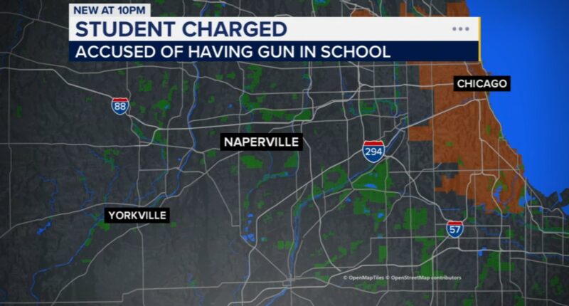 Yorkville, Illinois news: 14-year-old student charged with bringing loaded gun to Yorkville High School Academy, officials say