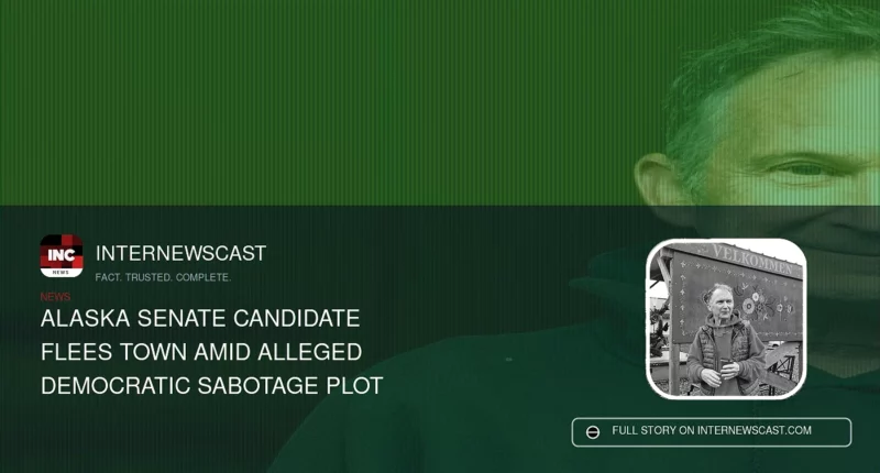 Alaska Senate Candidate Flees Town Amid Alleged Democratic Sabotage Plot