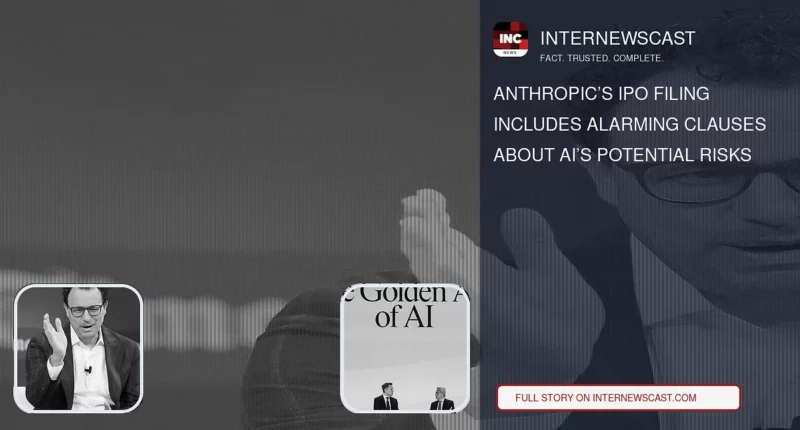 Anthropic’s IPO Filing Includes Alarming Clauses About AI’s Potential Risks