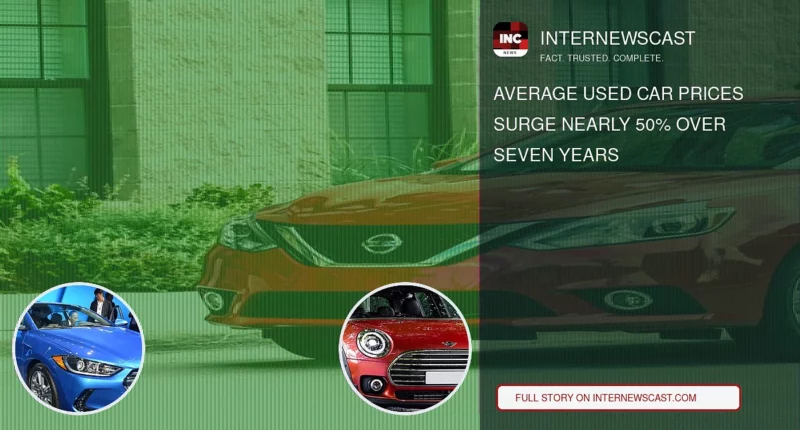 Average Used Car Prices Surge Nearly 50% Over Seven Years