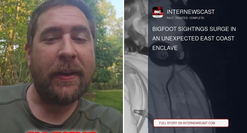 Bigfoot Sightings Surge in an Unexpected East Coast Enclave