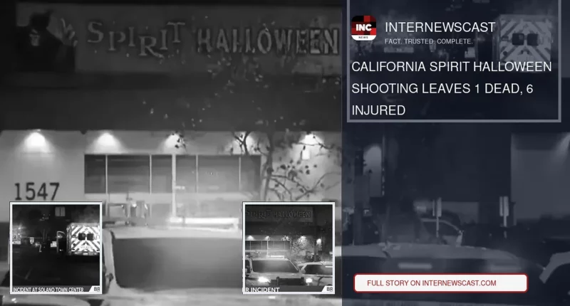 California Spirit Halloween Shooting Leaves 1 Dead, 6 Injured