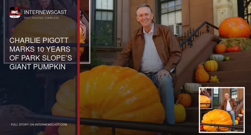 Charlie Pigott Marks 10 Years of Park Slope’s Giant Pumpkin