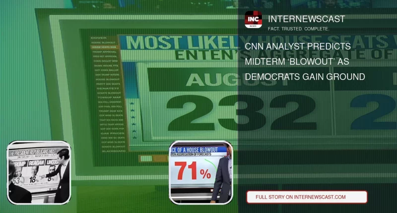CNN Analyst Predicts Midterm ‘Blowout’ as Democrats Gain Ground