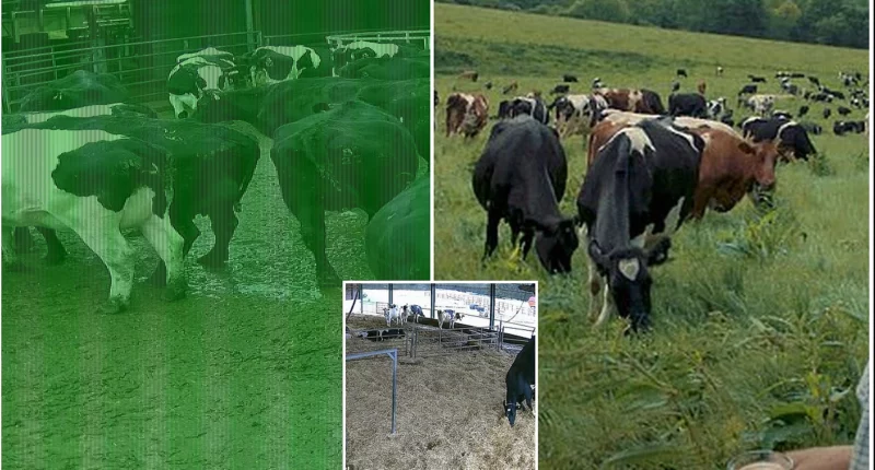 Dairy Cows Separated From Calves and Beaten: The Reality
