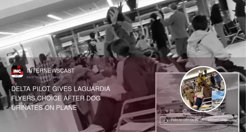 Delta Pilot Gives LaGuardia Flyers Choice After Dog Urinates on Plane