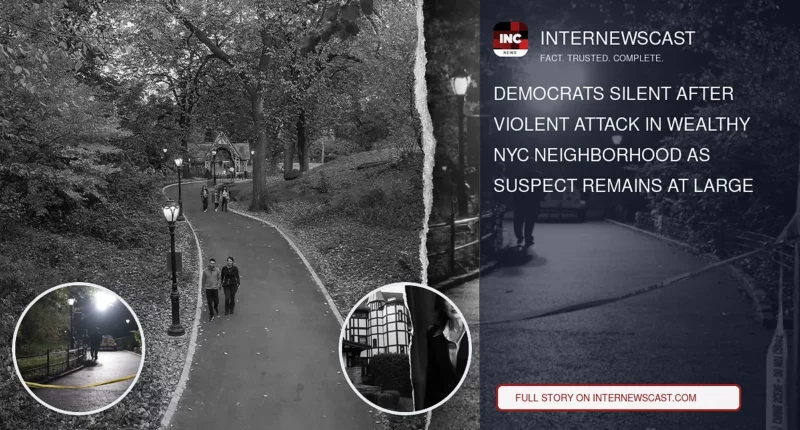 Democrats Silent After Violent Attack in Wealthy NYC Neighborhood as Suspect Remains at Large