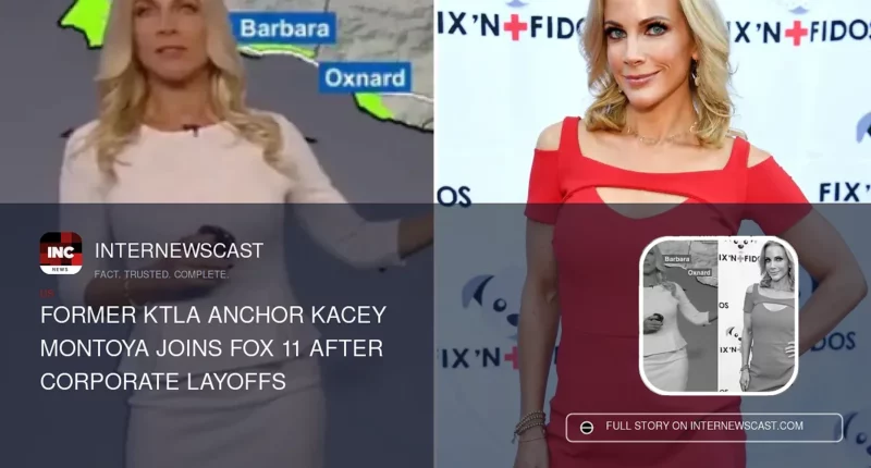 Former KTLA anchor Kacey Montoya joins FOX 11 after corporate layoffs