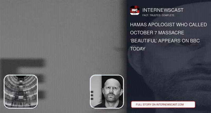 Hamas Apologist Who Called October 7 Massacre ‘Beautiful’ Appears on BBC Today