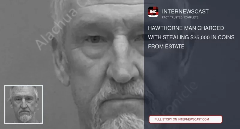 Hawthorne Man Charged With Stealing $25,000 in Coins From Estate