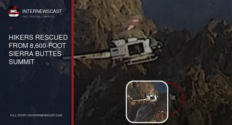 Hikers Rescued From 8,600-Foot Sierra Buttes Summit