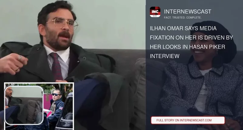 Ilhan Omar Says Media Fixation on Her Is Driven by Her Looks in Hasan Piker Interview