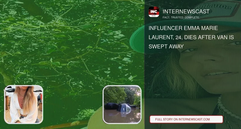 Influencer Emma Marie Laurent, 24, Dies After Van Is Swept Away