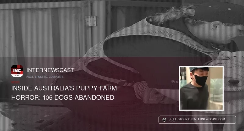 Inside Australia’s Puppy Farm Horror: 105 Dogs Abandoned